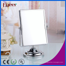 Fyeer Double Side Rectangle Miroir de Maquillage Miroir de Table de Bureau